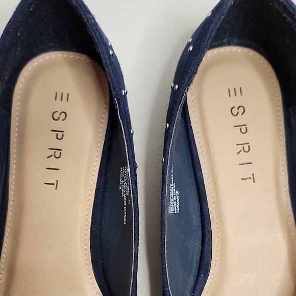Esprit Navy Flats NEW - Picture 3 of 10